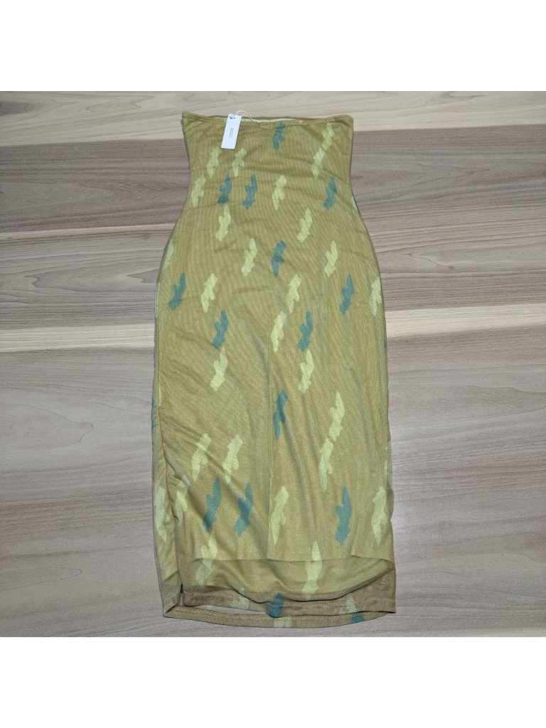 Nwt Inamorata Tala Raffia Floating Figure Midi Dress Women's X-Small Xs — image 2 of 7